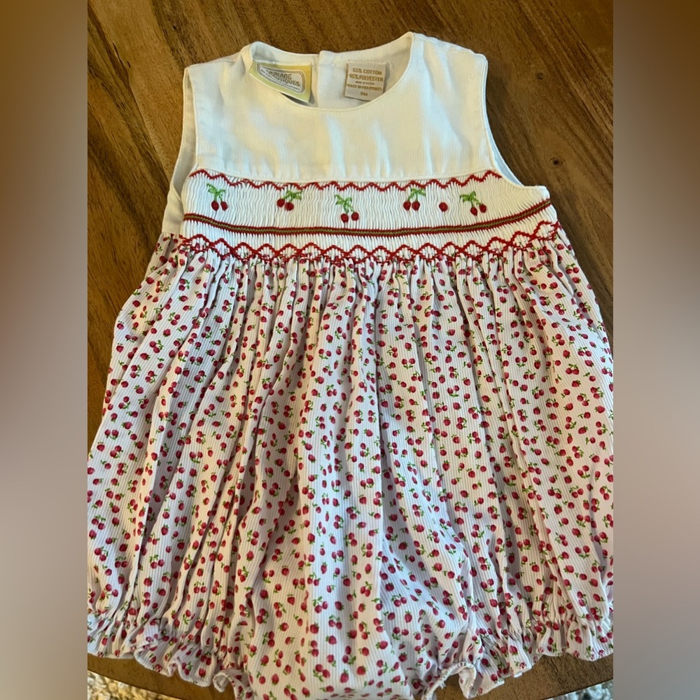 Carriage Boutique Cherry Bubble 9 months